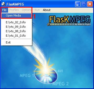 FlasK's startup window